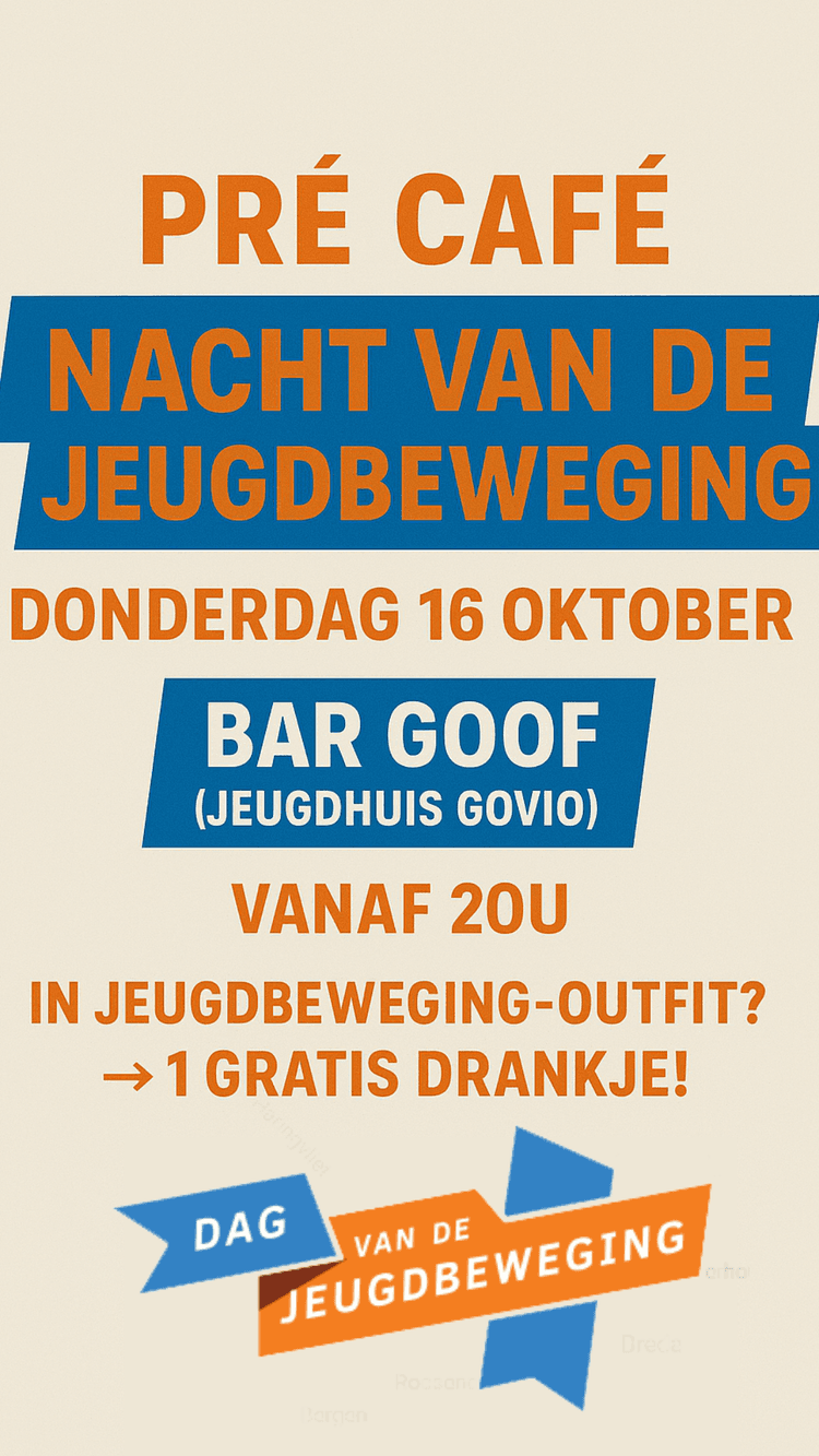 pré Nacht van de Jeugdbeweging
